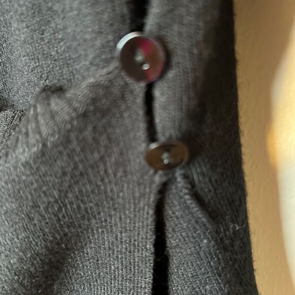 Ann Trinity Women’s Long Sleeve Wool Blend Wrap Sweater Size Medium - Picture 6 of 10